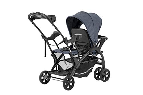 カトージ - ベビーカー 二人でゴーDX レインカバー付 デニム 41000 の